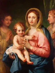 Madonna met kind en twee engelen, 1770-73